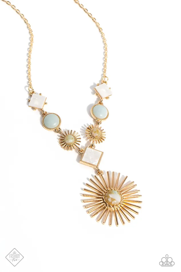 Necklaces Paparazzi Jewelry Paparazzi Necklace Sunburst Style Gold Necklaces Paparazzi Jewelry Paparazzi Necklace Sunburst Style Gold