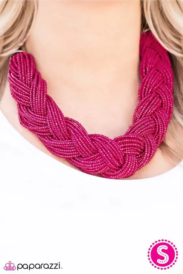 Necklaces Paparazzi Jewelry Paparazzi Necklace The Great Outback Pink