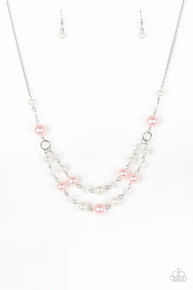 Necklaces Paparazzi Jewelry Paparazzi Necklace The Princess BRIDESMAID Pink