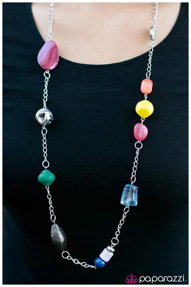 Necklaces Paparazzi Jewelry Paparazzi Necklace You Rock My World Multi