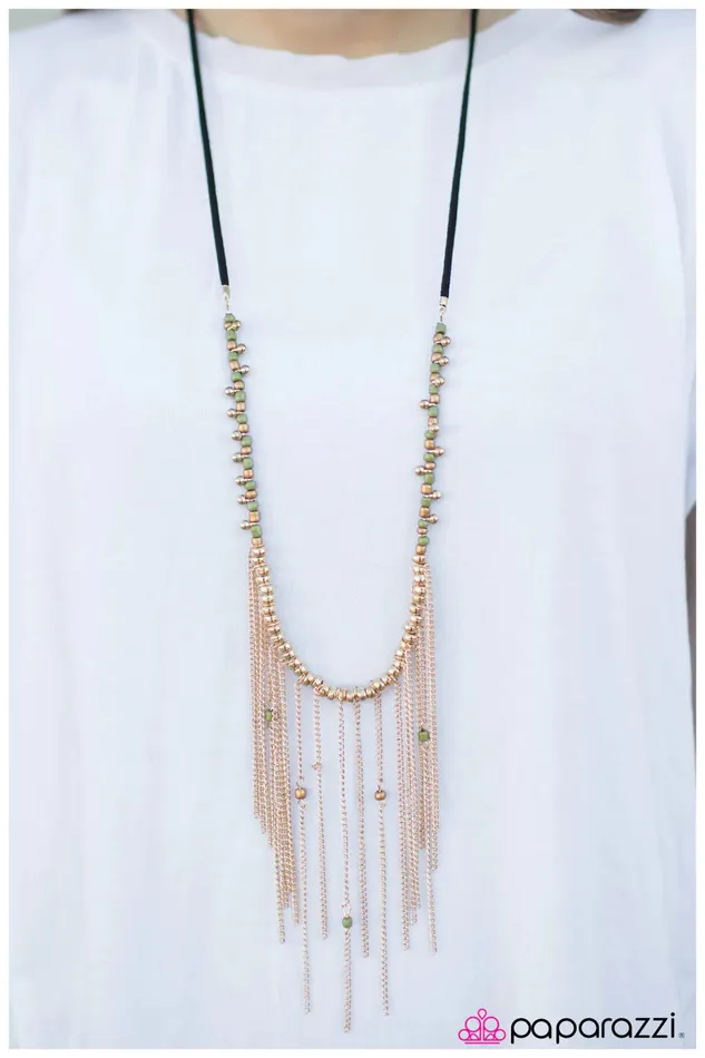 Necklaces Paparazzi Necklace Arizona Green Paparazzi Jewelry