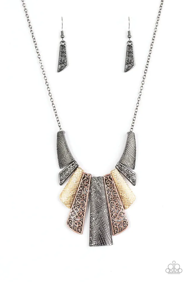 Necklaces Paparazzi Necklace Cave Girl Grotto Multi Paparazzi Jewelry