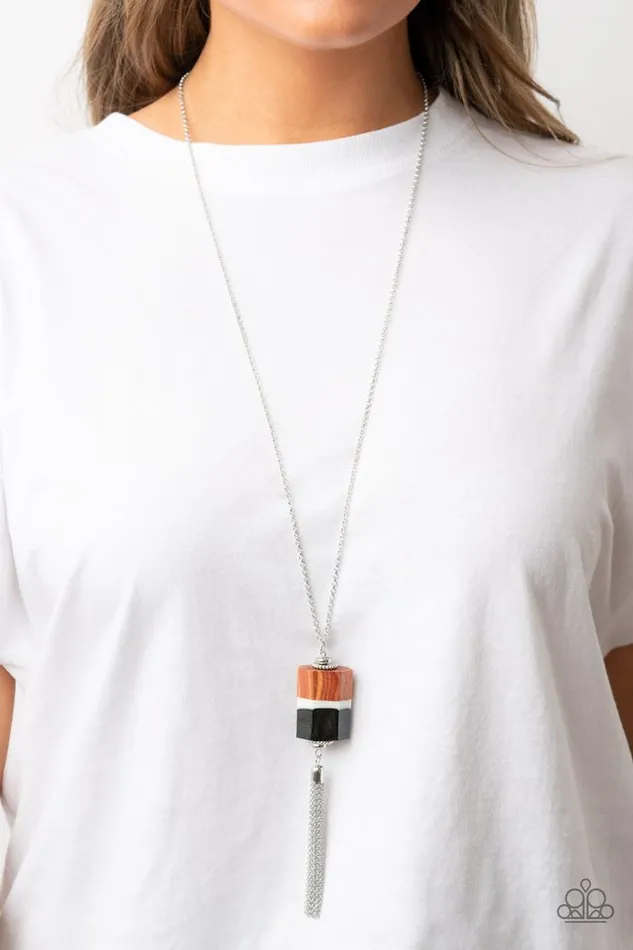 Necklaces Paparazzi Necklace Reel It In Black Paparazzi Jewelry
