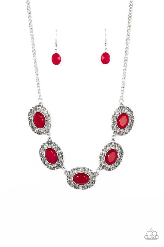 Necklaces Paparazzi Necklace Sunshiny Shimmer Red Paparazzi Jewelry Necklaces Paparazzi Necklace Sunshiny Shimmer Red Paparazzi Jewelry