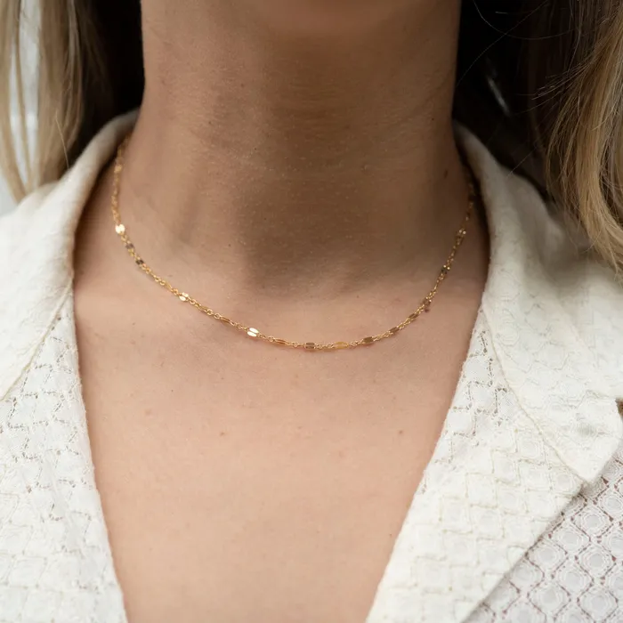 Necklaces The Rose Gypsy Gold Lilac Necklace