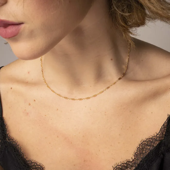 Necklaces The Rose Gypsy Gold Lilac Necklace