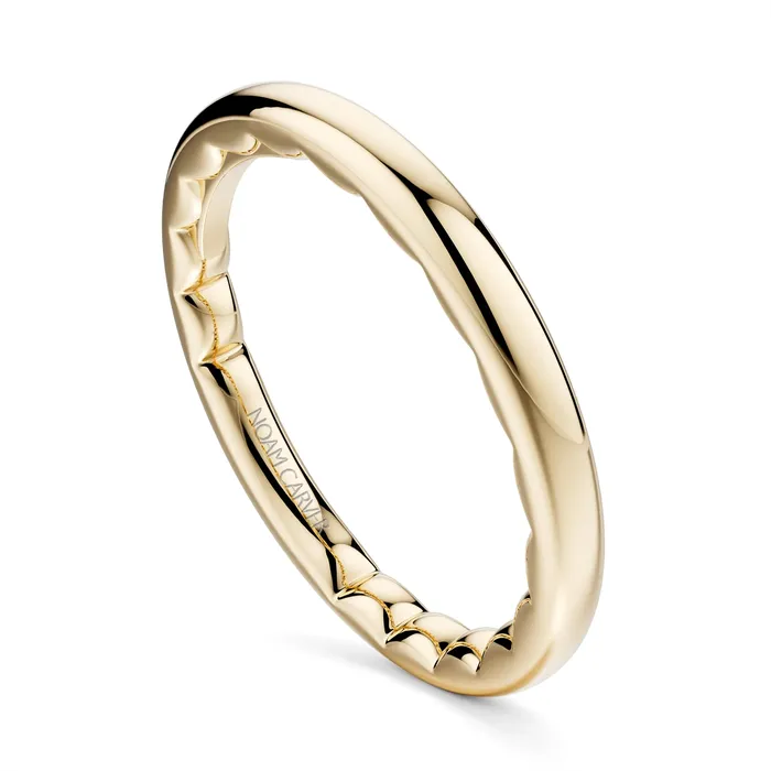 Noam Carver Rings 14K Yellow Gold High Polished Band