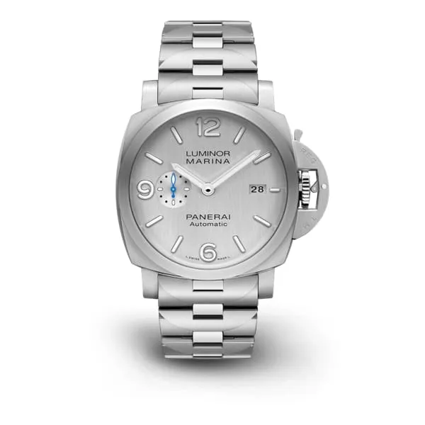 Panerai Bracelets Panerai Luminor Marina 44mm Watch Ref PAM00978 Silver Index Dial Stainless Steel Bracelet Panerai Bracelets Panerai Luminor Marina 44mm Watch Ref PAM00978 Silver Index Dial Stainless Steel Bracelet