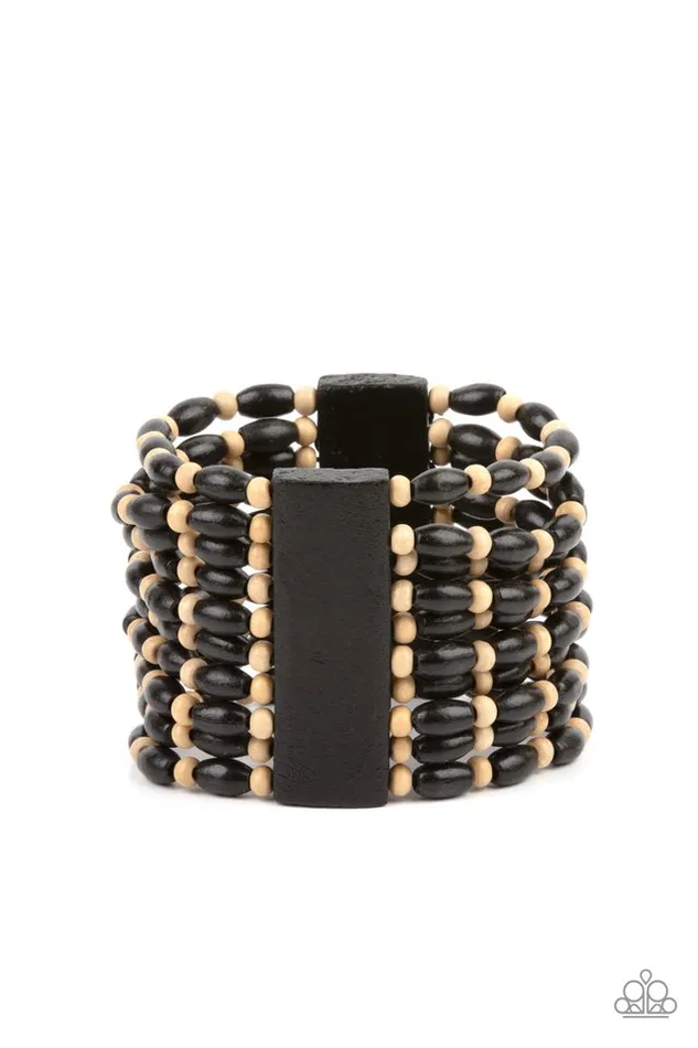 Paparazzi Bracelet Cayman Carnival Black Paparazzi Jewelry Bracelets Paparazzi Bracelet Cayman Carnival Black Paparazzi Jewelry Bracelets