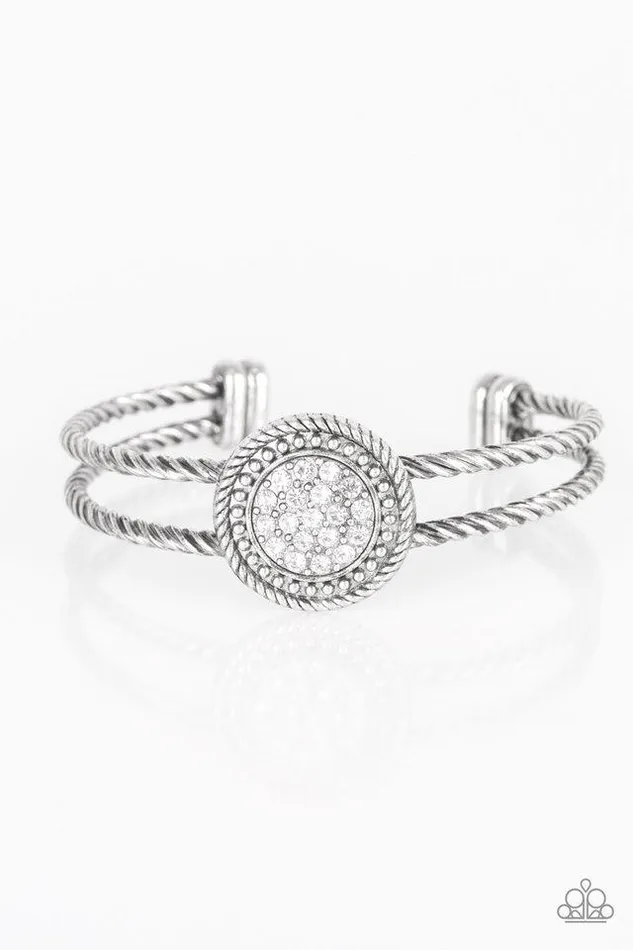 Paparazzi Bracelet Definitely Dazzling White Paparazzi Jewelry Bracelets