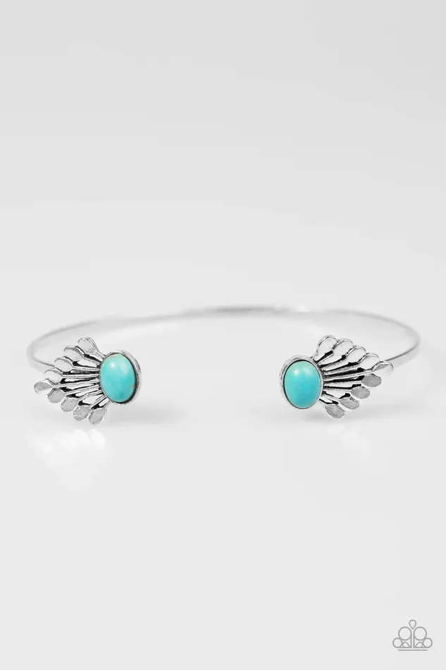 Paparazzi Bracelet Distant Deserts Blue Paparazzi Jewelry Bracelets