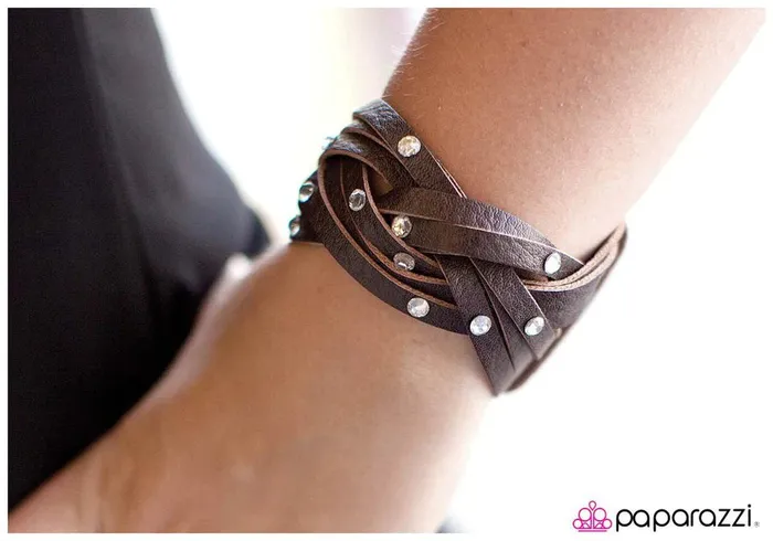 Paparazzi Bracelet Dreamweaver Brown Paparazzi Jewelry Bracelets