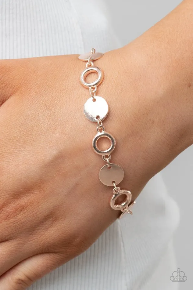 Paparazzi Bracelet Fleek Fleet Rose Gold Paparazzi Jewelry Bracelets