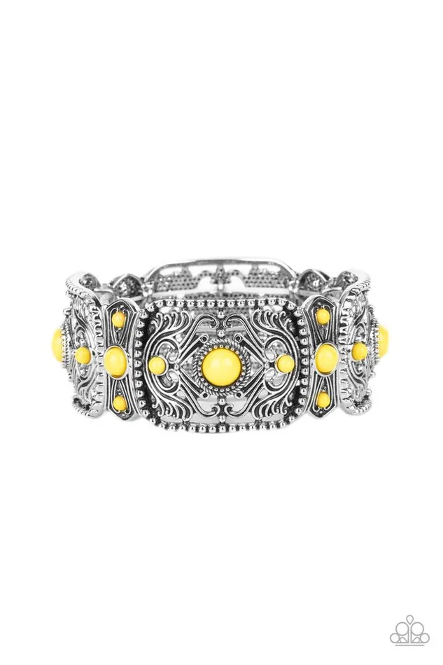 Paparazzi Bracelet Going Going GONDOLA Yellow Paparazzi Jewelry Bracelets Paparazzi Bracelet Going Going GONDOLA Yellow Paparazzi Jewelry Bracelets