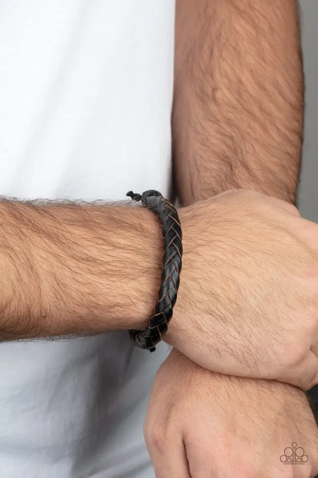 Paparazzi Bracelet Homespun Comfort Black Paparazzi Jewelry Bracelets