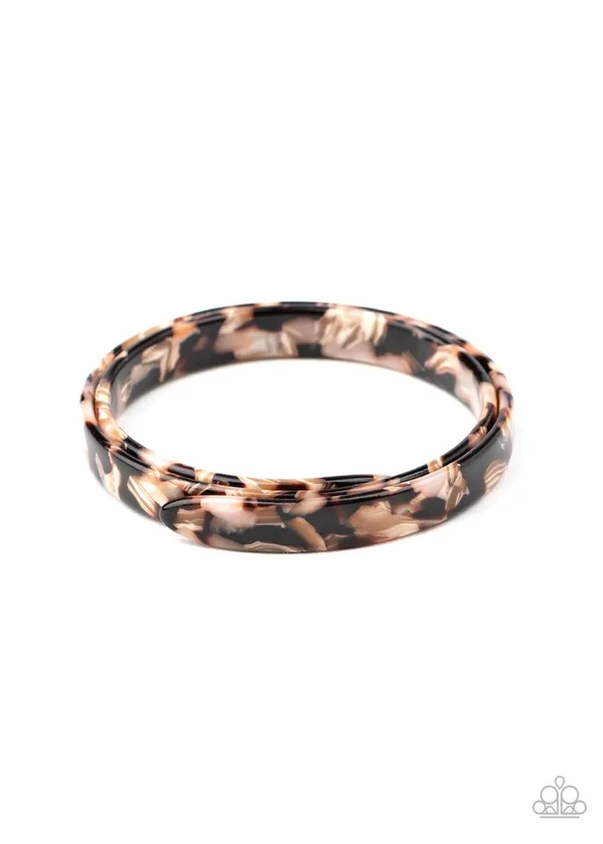 Paparazzi Bracelet In The HAUTE Zone Brown Paparazzi Jewelry Bracelets Paparazzi Bracelet In The HAUTE Zone Brown Paparazzi Jewelry Bracelets