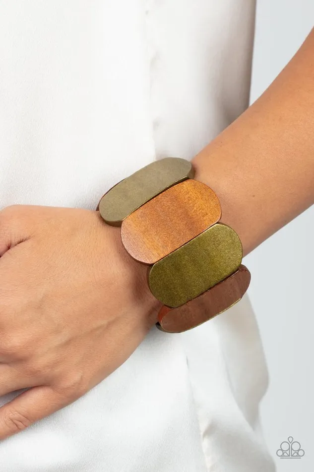 Paparazzi Bracelet Natural Nirvana Brass Paparazzi Jewelry Bracelets