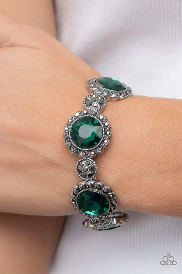 Paparazzi Bracelet Palace Property Green Paparazzi Jewelry Bracelets