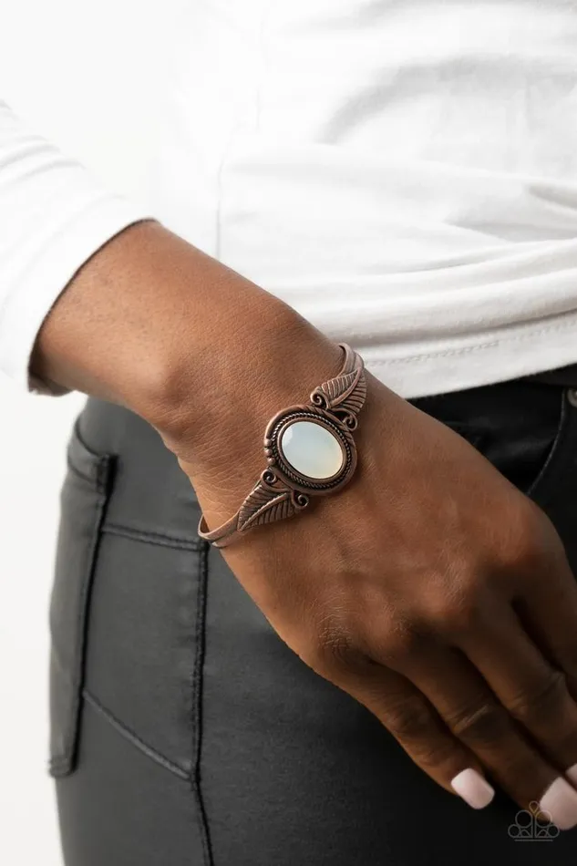 Paparazzi Bracelet Serendipitous Sojourn Copper Paparazzi Jewelry Bracelets