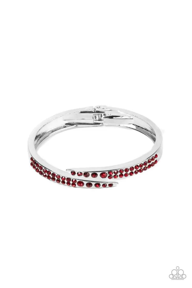 Paparazzi Bracelet Sideswiping Shimmer Red Paparazzi Jewelry Bracelets Paparazzi Bracelet Sideswiping Shimmer Red Paparazzi Jewelry Bracelets