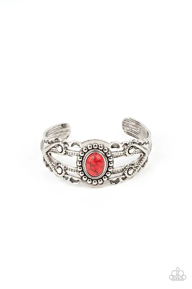 Paparazzi Bracelet Sonoran Soul Searcher Red Paparazzi Jewelry Bracelets Paparazzi Bracelet Sonoran Soul Searcher Red Paparazzi Jewelry Bracelets