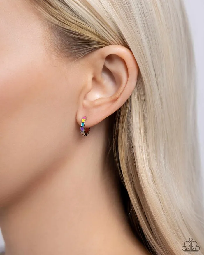 Paparazzi Earring Delicate Dalliance Multi Paparazzi Jewelry Earrings