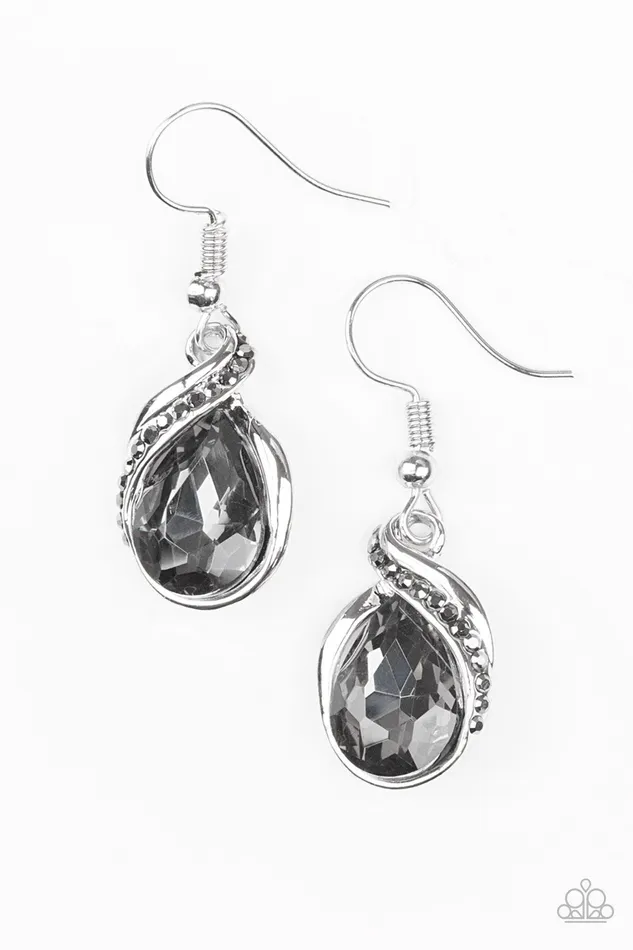 Paparazzi Earring Marvelous Marvel Silver Paparazzi Jewelry Earrings