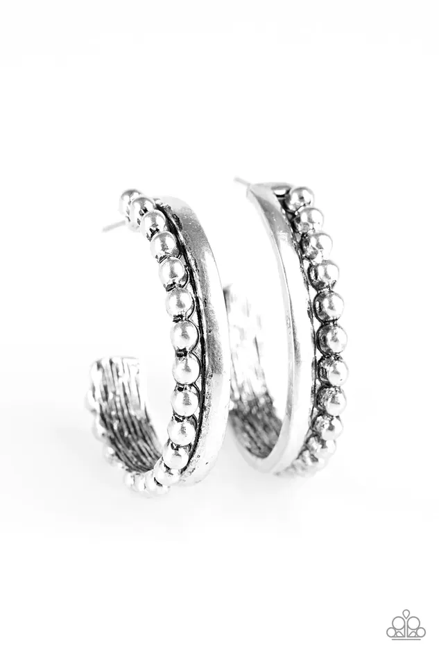 Paparazzi Earring Rural Rio Silver Paparazzi Jewelry Earrings