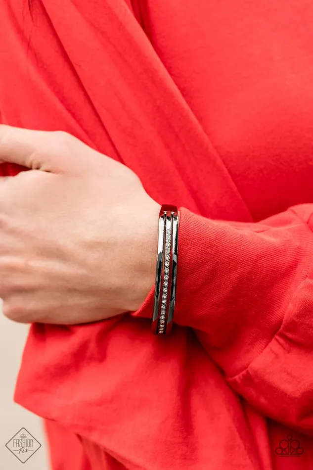 Paparazzi Jewelry Bracelets Paparazzi Bracelet A Point Of Pride Black