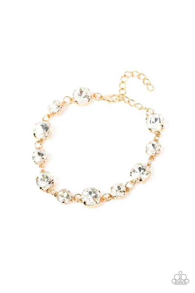 Paparazzi Jewelry Bracelets Paparazzi Bracelet Bippity Boppity BLING Gold Paparazzi Jewelry Bracelets Paparazzi Bracelet Bippity Boppity BLING Gold
