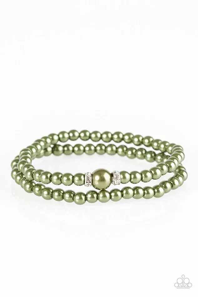 Paparazzi Jewelry Bracelets Paparazzi Bracelet Cambridge Chic Green