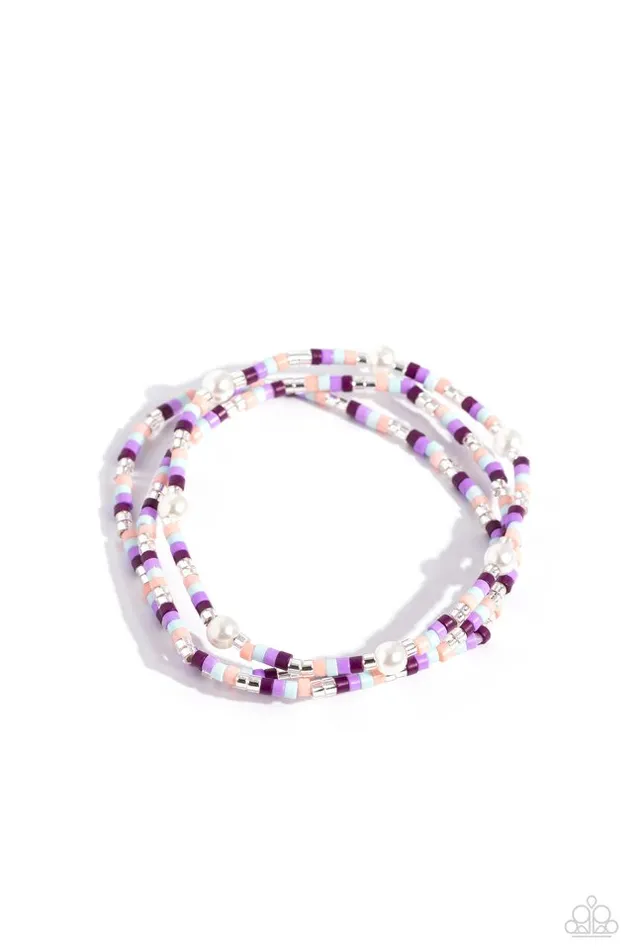 Paparazzi Jewelry Bracelets Paparazzi Bracelet Colorblock Cache Purple Paparazzi Jewelry Bracelets Paparazzi Bracelet Colorblock Cache Purple