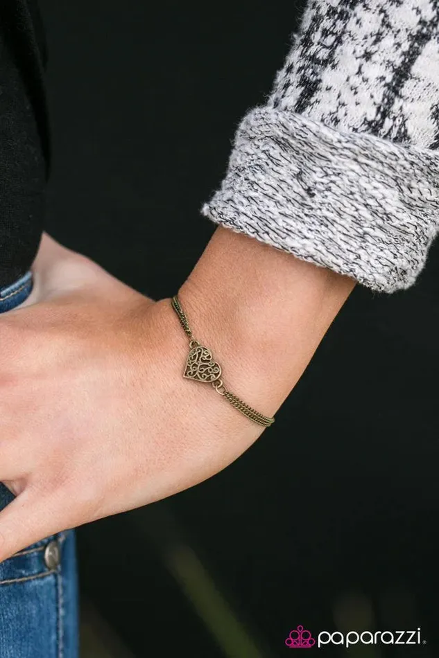 Paparazzi Jewelry Bracelets Paparazzi Bracelet Deep In The Heart Of Texas Brass