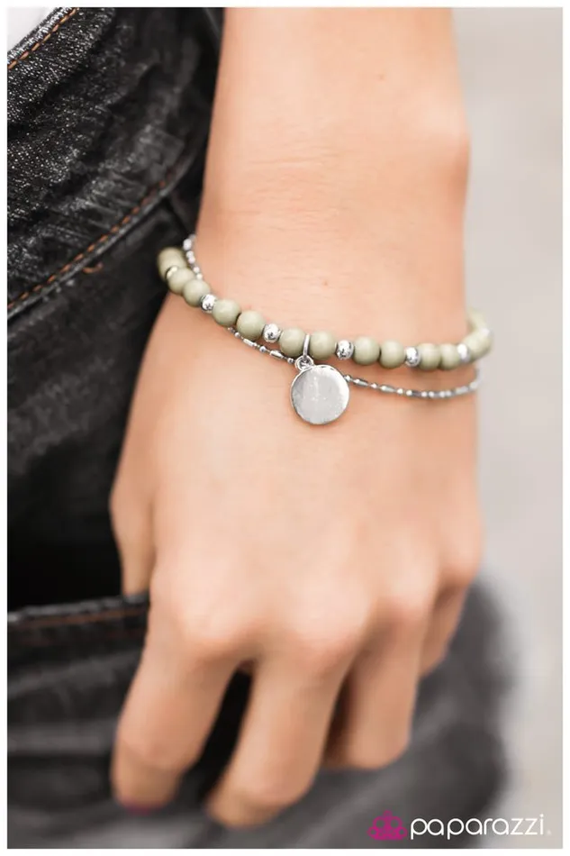 Paparazzi Jewelry Bracelets Paparazzi Bracelet Dreaming Big Green