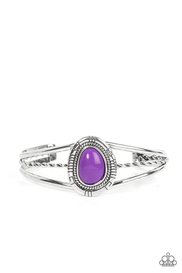 Paparazzi Jewelry Bracelets Paparazzi Bracelet Ethereal Enthusiast Purple Paparazzi Jewelry Bracelets Paparazzi Bracelet Ethereal Enthusiast Purple