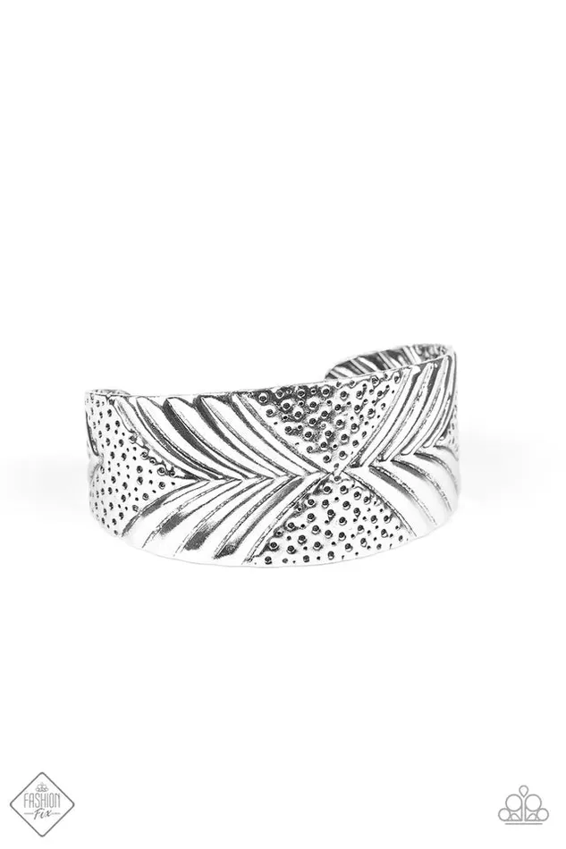 Paparazzi Jewelry Bracelets Paparazzi Bracelet Geo Guru Silver