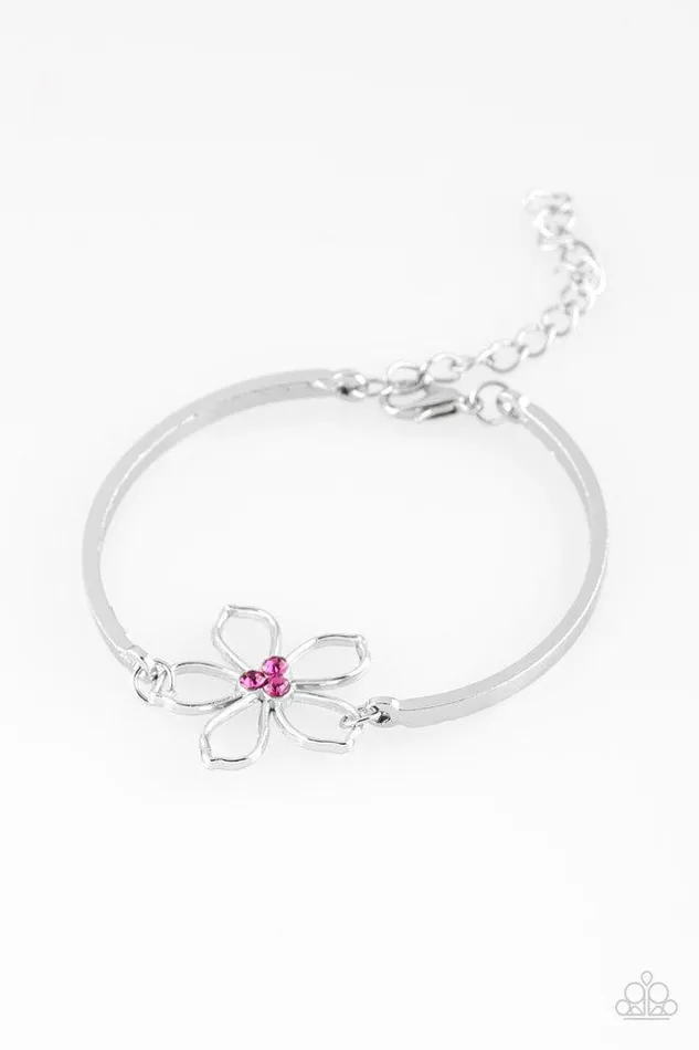 Paparazzi Jewelry Bracelets Paparazzi Bracelet Hibiscus Hipster Pink