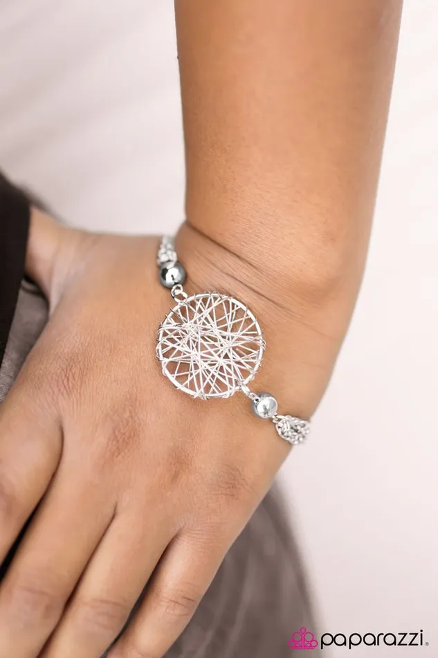 Paparazzi Jewelry Bracelets Paparazzi Bracelet HighWire Act Silver