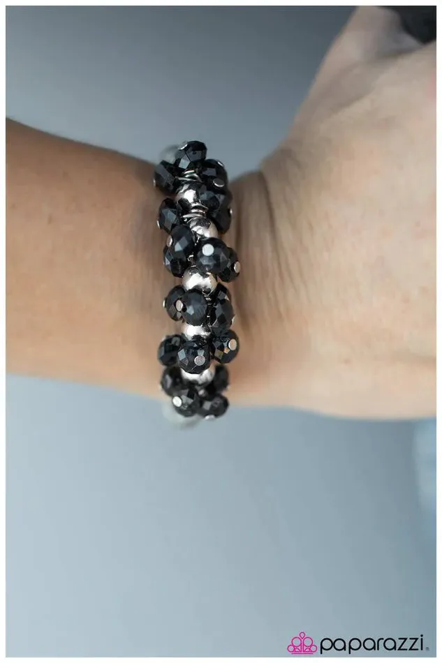 Paparazzi Jewelry Bracelets Paparazzi Bracelet Im Blushing Black