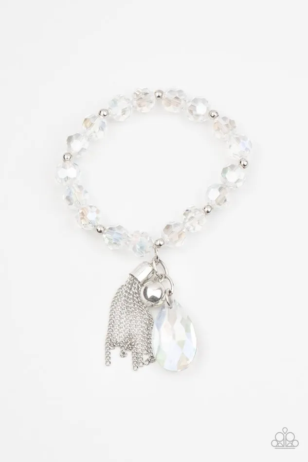 Paparazzi Jewelry Bracelets Paparazzi Bracelet Leaving So SWOON White Paparazzi Jewelry Bracelets Paparazzi Bracelet Leaving So SWOON White