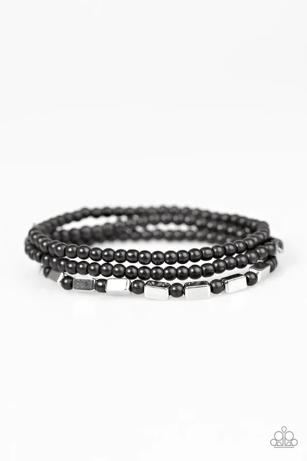 Paparazzi Jewelry Bracelets Paparazzi Bracelet Living Off The Land Black