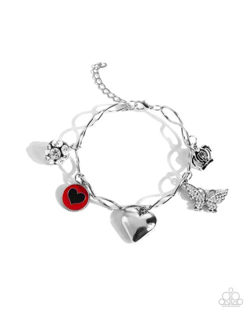 Paparazzi Jewelry Bracelets Paparazzi Bracelet Lullaby Lucky Red Paparazzi Jewelry Bracelets Paparazzi Bracelet Lullaby Lucky Red