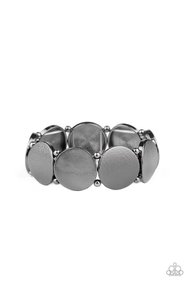 Paparazzi Jewelry Bracelets Paparazzi Bracelet Metallic Spotlight Black Paparazzi Jewelry Bracelets Paparazzi Bracelet Metallic Spotlight Black