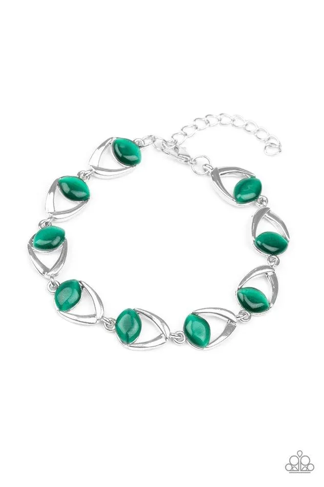 Paparazzi Jewelry Bracelets Paparazzi Bracelet Modern Mystic Green