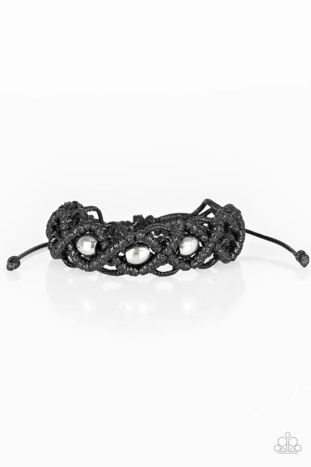 Paparazzi Jewelry Bracelets Paparazzi Bracelet Nautical Navigator Black