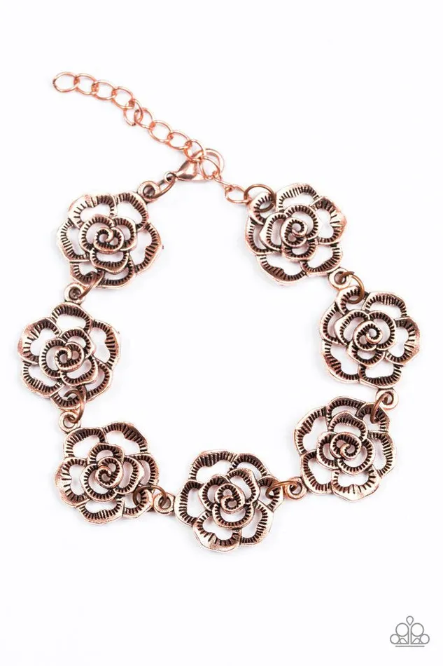 Paparazzi Jewelry Bracelets Paparazzi Bracelet Nip It In The ROSEBUD Copper