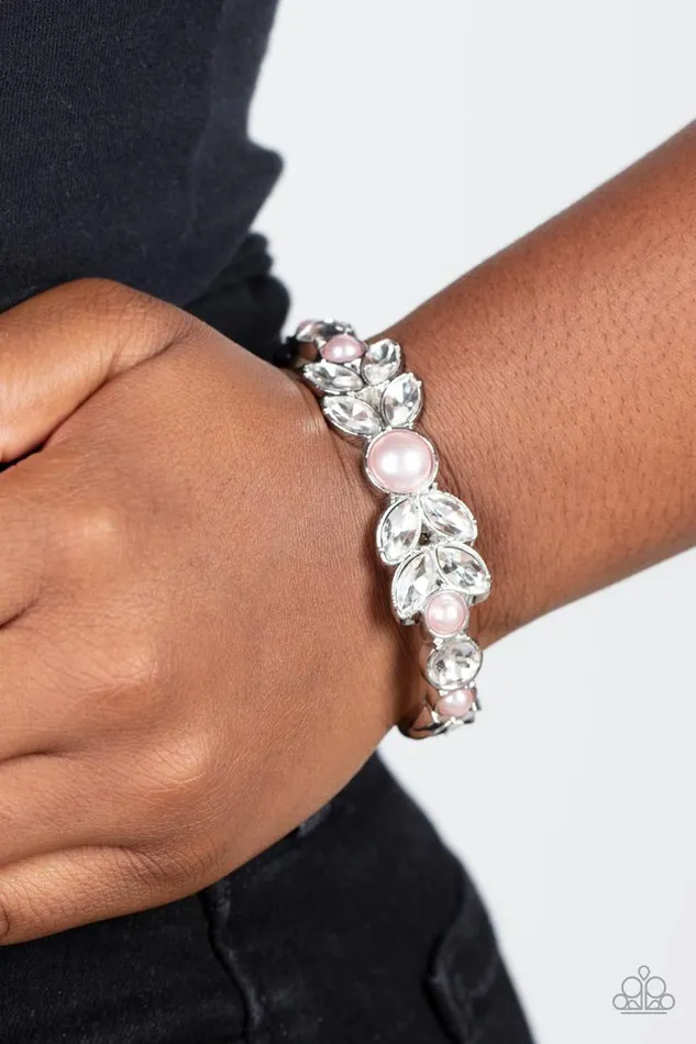 Paparazzi Jewelry Bracelets Paparazzi Bracelet Regal Reminiscence Pink