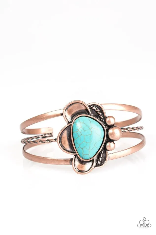 Paparazzi Jewelry Bracelets Paparazzi Bracelet Sahara Sunflowers Copper