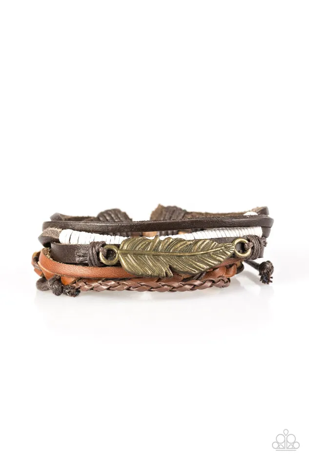 Paparazzi Jewelry Bracelets Paparazzi Bracelet Swift As A SPARROW White