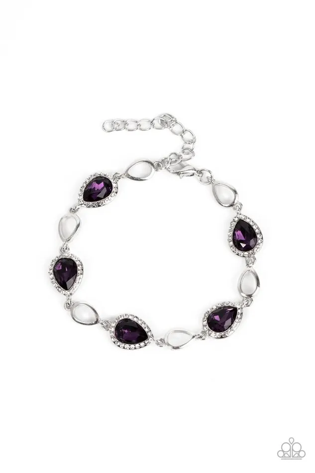Paparazzi Jewelry Bracelets Paparazzi Bracelet Timelessly Teary Purple Paparazzi Jewelry Bracelets Paparazzi Bracelet Timelessly Teary Purple